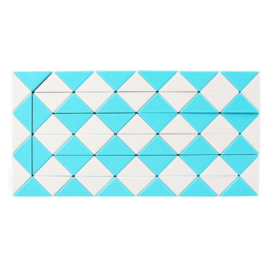 

QIYI 72 Segments Magic Rule Snake Cube Variety Diy Elastic Changed Popular Twist Transformable Kid Puzzle Toy For Children