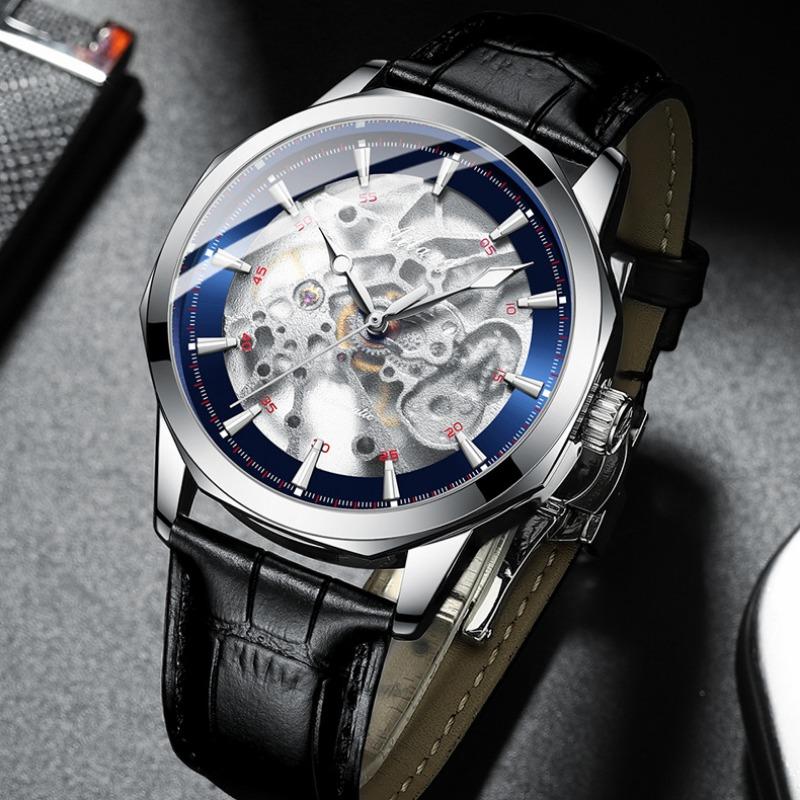 AILANG Uhren Herren Automatik Vollskelett Mechanische Uhr Neue Herrenuhren Wasserdicht