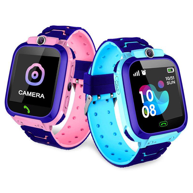 "Q12 Waterproof Kids' Smart Watch with GPS, Camera, Flashlight, Multi-Language - 5th Gen Z6"