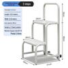 Jundingying 2-Step Heavy-Duty Mobile Platform Ladder