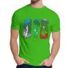Male Hero Power My Hero Academia T Shirt Natural Cotton Anime Round Neck Hip Hop Tee
