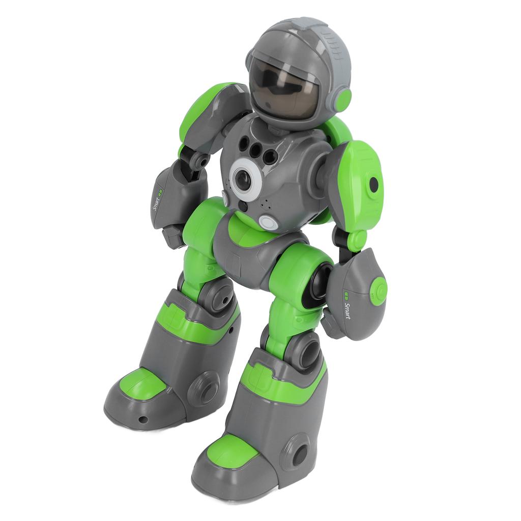 Children Remote Controlled Robot Toy with     Voice Changing Modes Colorful Light Intelligent Programmable Robot