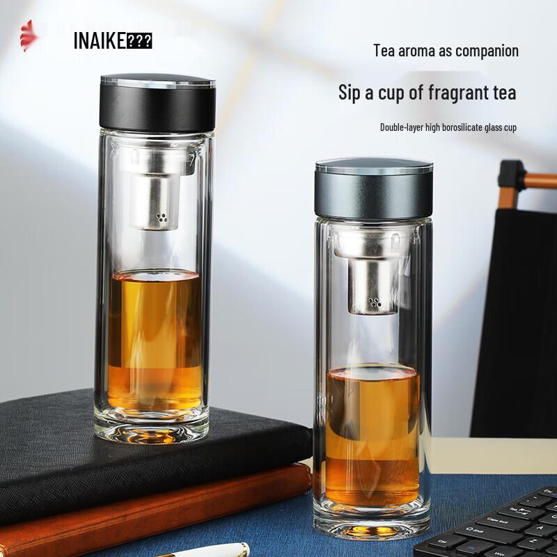 

Snack 6682 Double-Layer Borosilicate Glass Mug