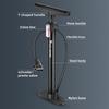 WEST BIKING Portable Bicycle Pump High Pressure Cycling Ball Inflator Standing Bike Hand Motorcycle Bike Tire Fill Pump Air Pump