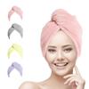 RTS 1PC MOQ Microfiber Hair Drying Turban Salon Towel Bathroom Hair Wrap Dryer Towel for Women