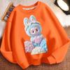 Children's Fashion Round-neck Hoodies, Long-sleeved Loose Hoodies for Boys and Girls In Spring and Autumn