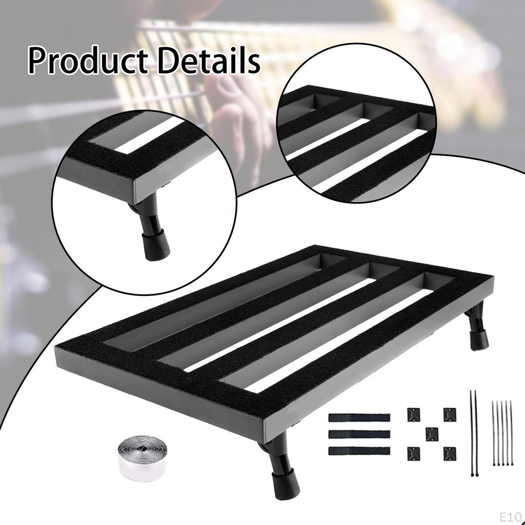 Guitar Effect Pedal Board Effects Bracket for Stage Performance Home Concert 35cmx14cm
