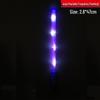 LED Colorful Flashing Glow Sticks - Silver Light-Up Concert Support Props