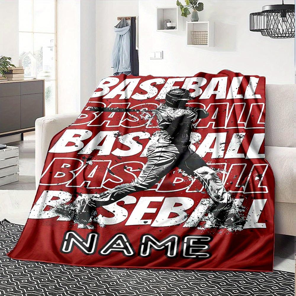 Baseball Home Blankets Comfortable Soft Portable Allseason Multipurpose Blanket For Picnics Sofas Offices Beds Living Rooms Suitable As Gifts For