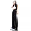 New Summer Thin Straight Loose Casual Sweatpants Small Narrow Vertical Wide-leg Pants
