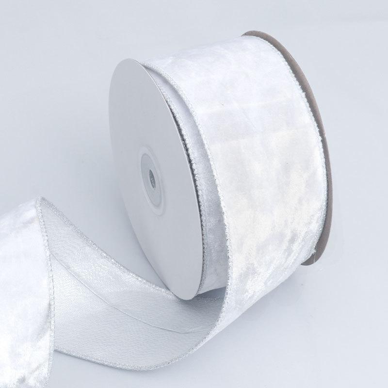 

Элегантная бархатная лента Копировальная проволока Золотая лента Рождественские елочные венки Декоративные банты Материалы Двусторонняя лента с золотым фоном Украшение для дома 5cm*10 yards