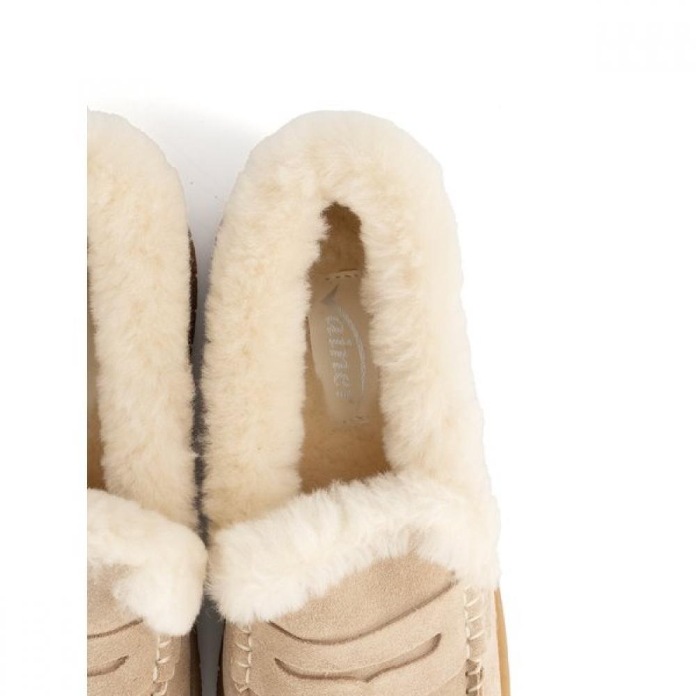 Vainer Women S Comfort Fur Loafer 9x81f00tp
