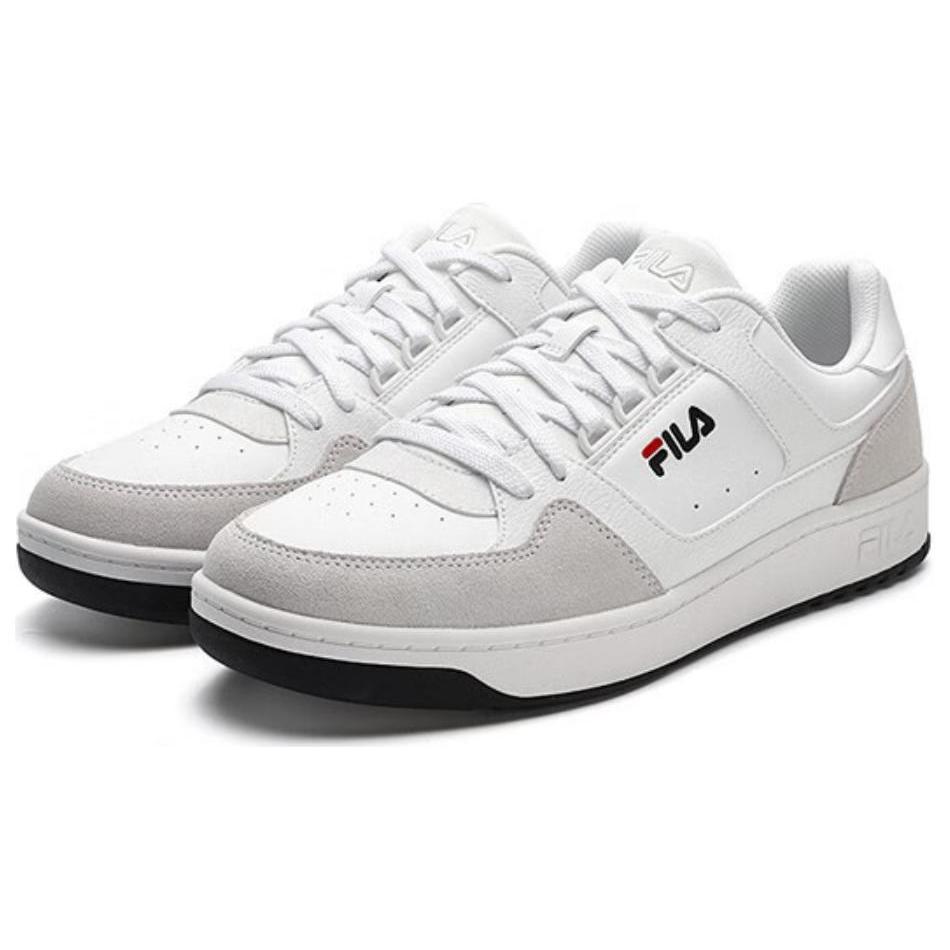 New FILA Arcade Low Skate Shoes 'White Grey' F12M342208FBW
