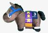 Thoroughbred Collection G1 Fanfare Plush Toy with Sound Rice Shower approx. 27cm - Japanese Racehorse Stuffed Animal