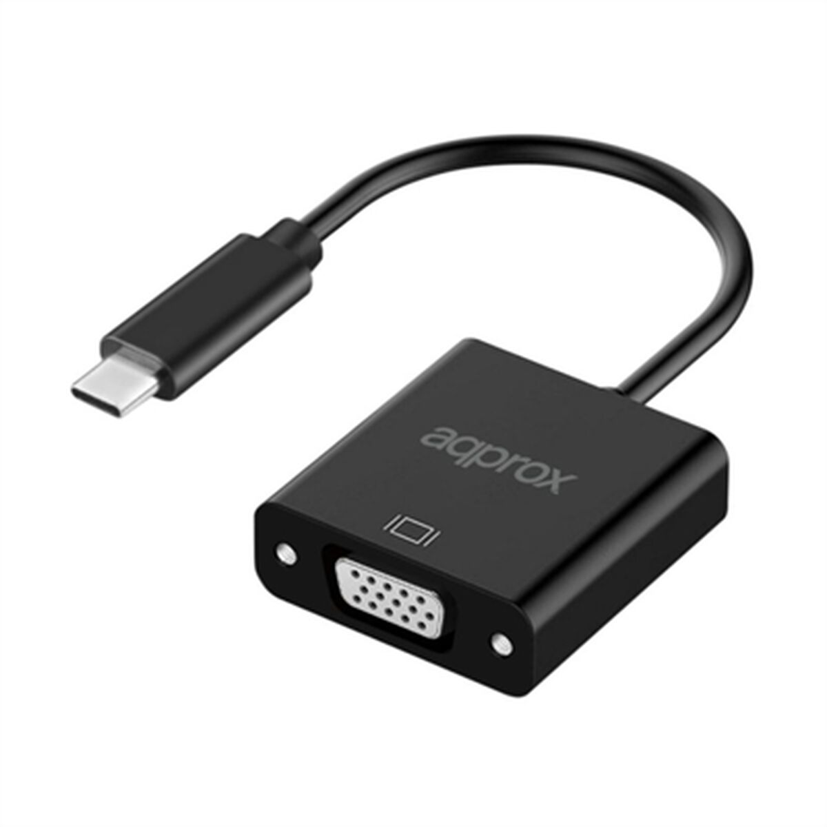 

Переходник USB C-VGA примерно! APPC50 Черный