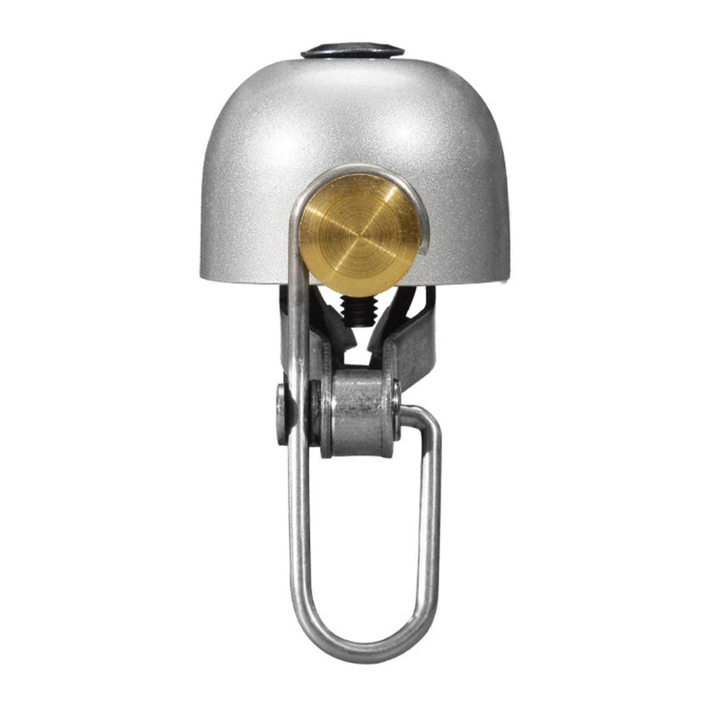 Bicycle Bell,Stainless Steel Loud-Handlebar Alarm Bike Rings Bell,Universal Fit Bike Sport Alarm Bell,For Road MTBs Fixed Geared