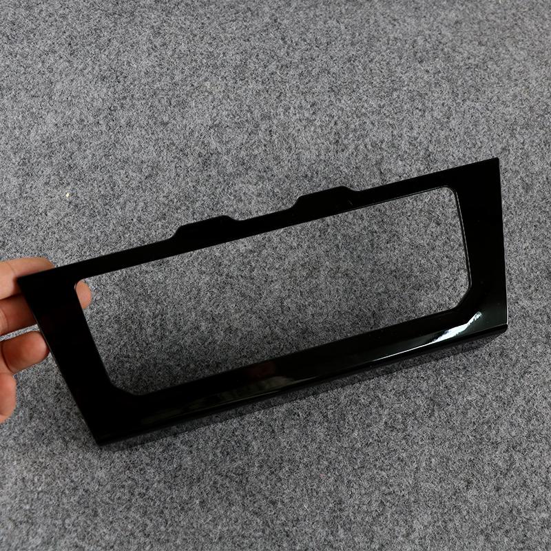 For VW Passat B8 LCD Touch Screen Air Conditioning Panel Decorative Frame Painted Black 3GD863042A
