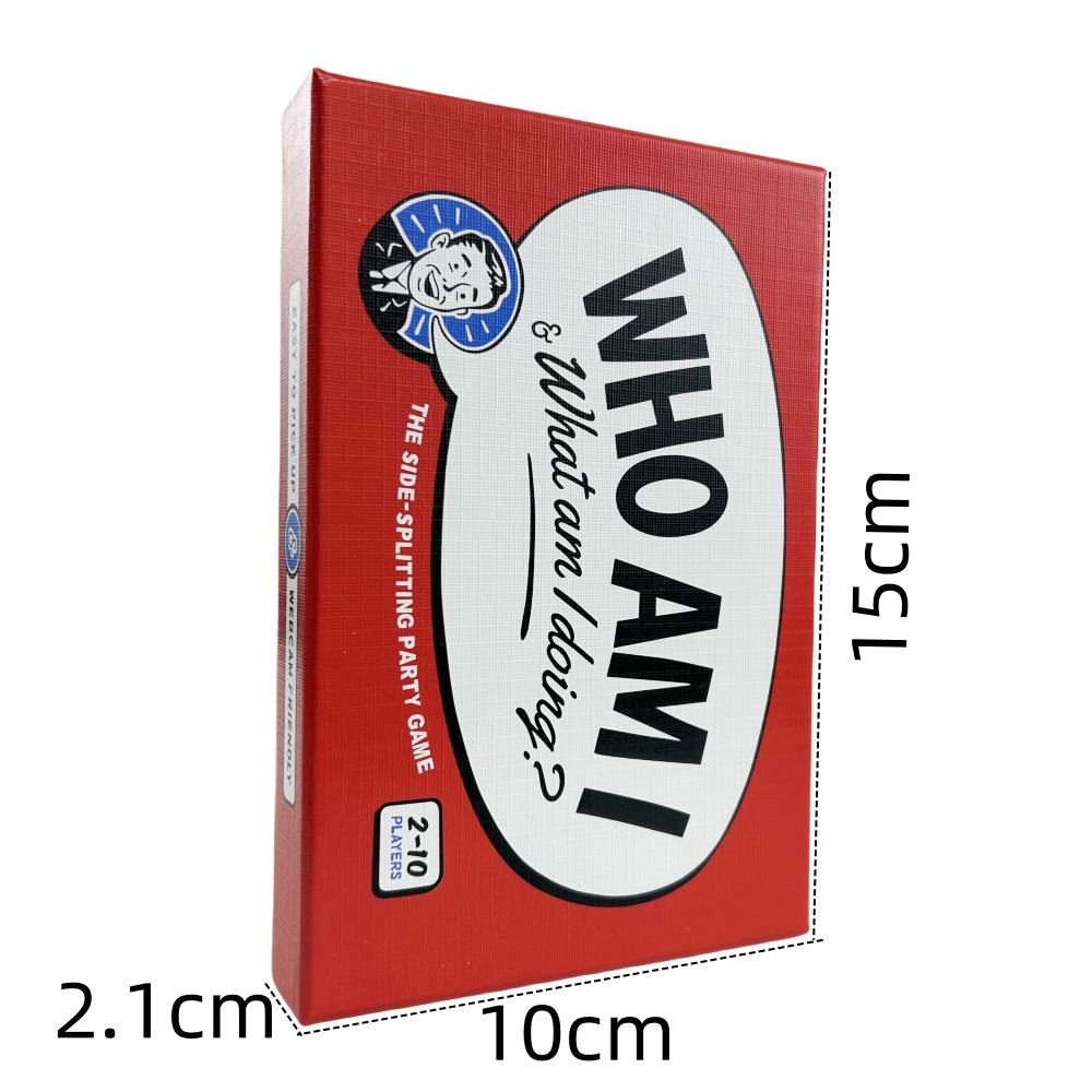 Who Am I What Am I Doing Party Game New Shrink Wrapped The Island Workshop Card Board Games