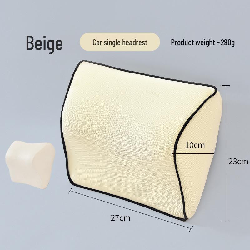 Memory Foam Car Lumbar Support Pillow for Long Sitting