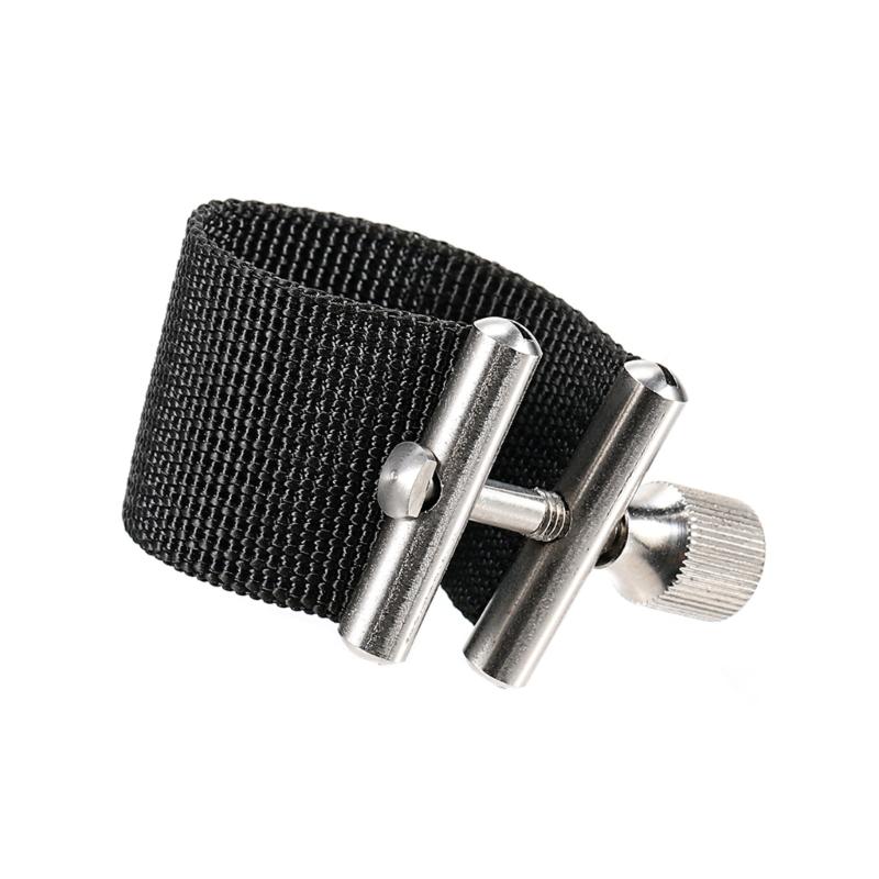 Nylon Single Screw Adjust Saxophone Mouthpiece Clip Saxophone Mouthpiece Ligature Clip Saxophone Climp Fastener Clip 1