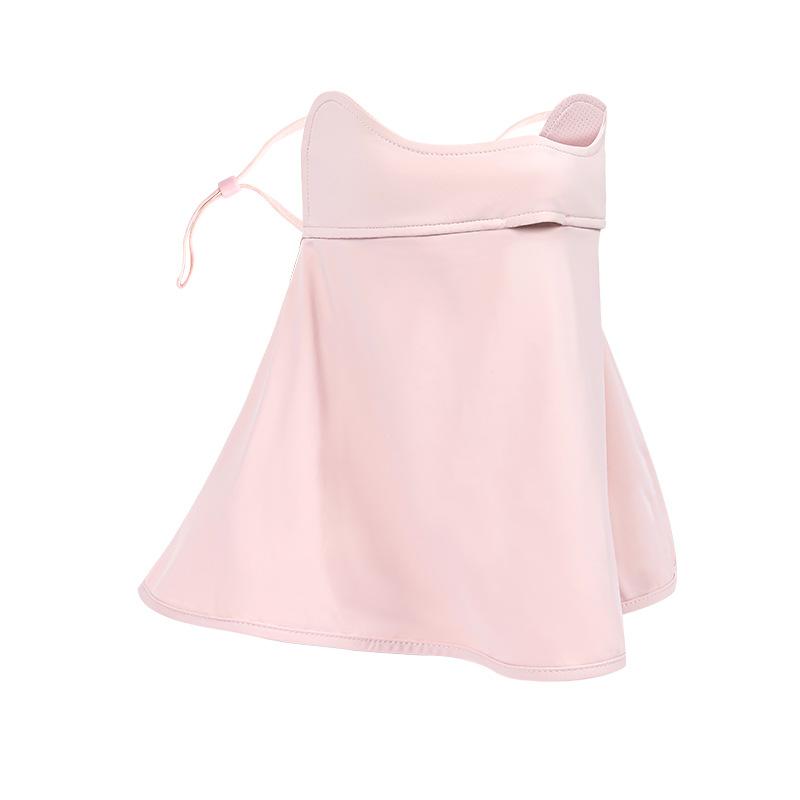 Women's Summer Ice Silk Sun Protection Face Cover Neck UV Protection Breathable Outdoor Mask