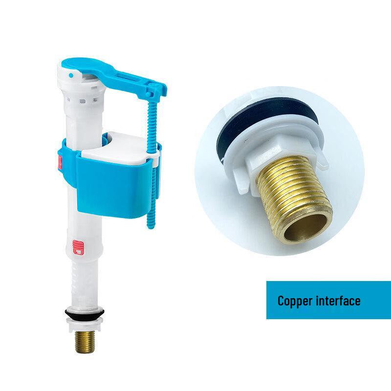 LANGZHIWEN Toilet Tank Fill Valve with Copper Connector