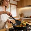Silicone Spatula High Heat Resistant Cooking Spatula with Anti-Slip Handle for Non-Stick Pans Kitchen Utensils for Egg Pancake Fish Burger