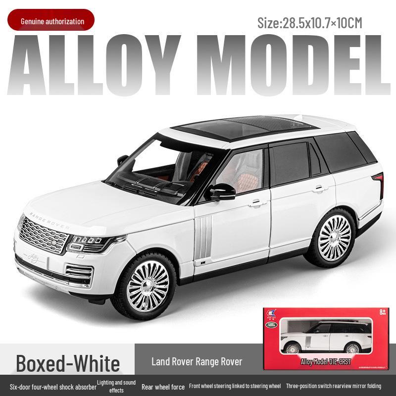 Authentic 1:18 Land Rover Range Rover Alloy Car Model - Fashionable Blind Box Ornaments