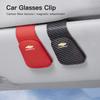 Car Sun Visor Glasses Clip Ticket Card Storage Clamp For Chevrolet Cruze Spark Captiva Suburban Camaro Malibu Silverado Colorado