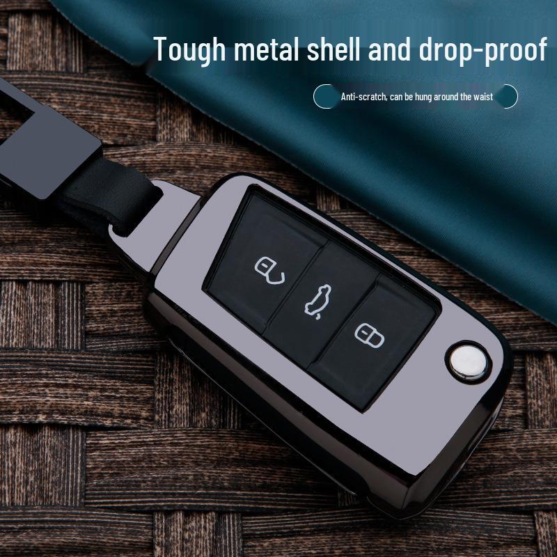 Volkswagen & Skoda Key Case for Sagitar, Tiguan, Passat, Tayron, Jetta, Magotan, Lavida, Bora
