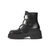 Ankle Boots Tommy Jeans Tjw Chunky Boot Hardware EN0EN02443, Black