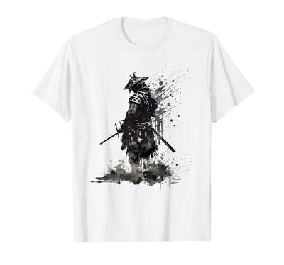 Bushido Kendo Ronin Japonské umění a kultura Sumi-e Tričko