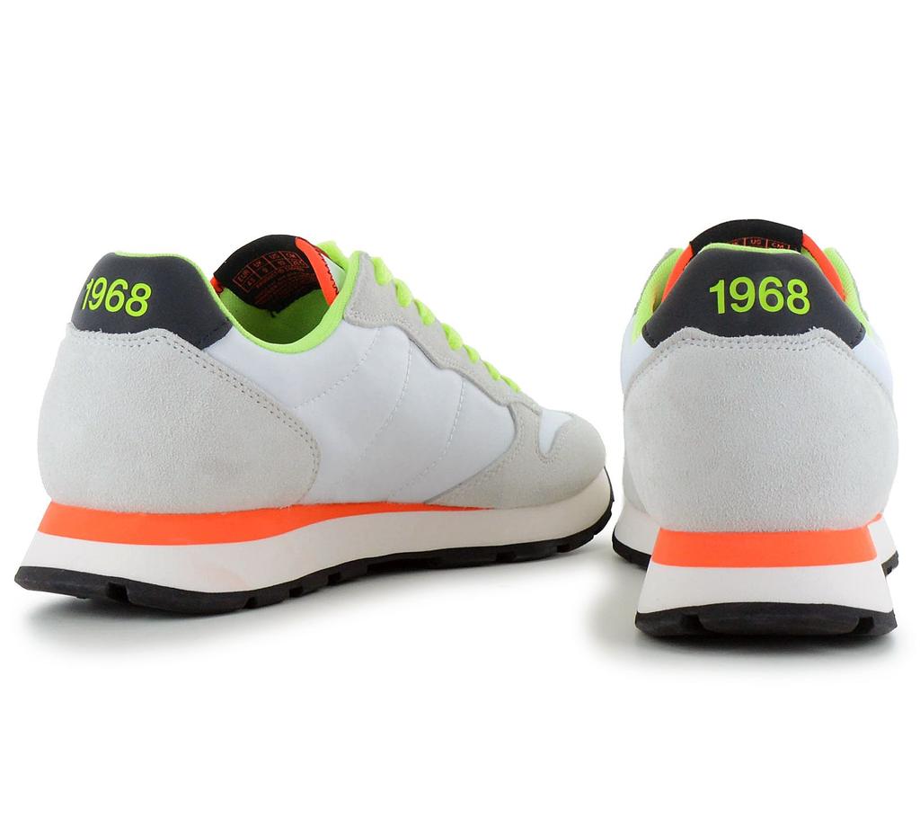 Sun68 Tom Fluo - Men's Sneakers Shoes White Z36102-01 ORIGINAL