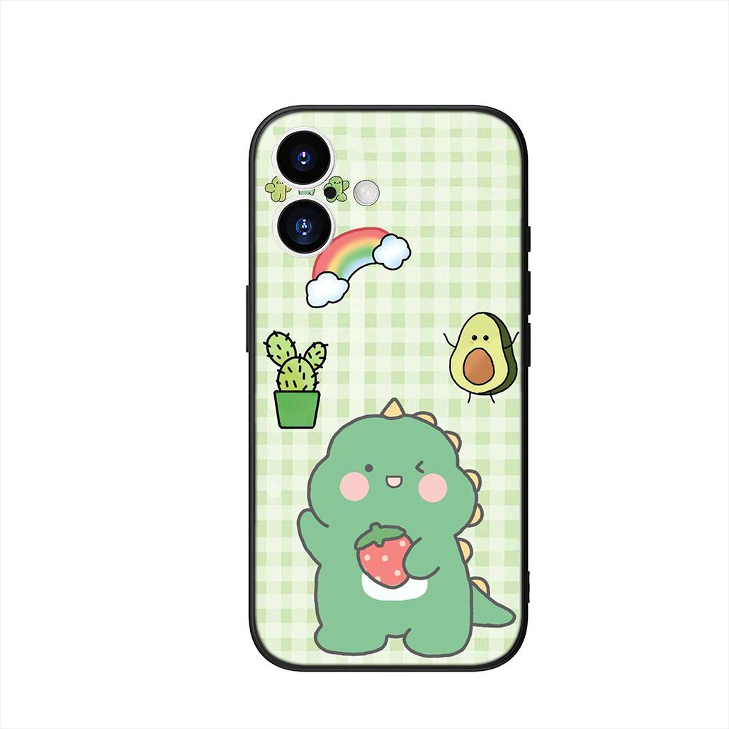 

Cartoon Dinosaur Phone Cover Case for Samsung Galaxy S25 S23 S22 S24 FE Ultra Plus A56 A05 A06 A15 A16 A57 S7 Edge Casing Galaxy S7 edge