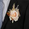 Functional Bridal Flower Bouquet Countrysides Style Bridesmaids Bouquet Artificial Wrist Flowers for Wedding Decors