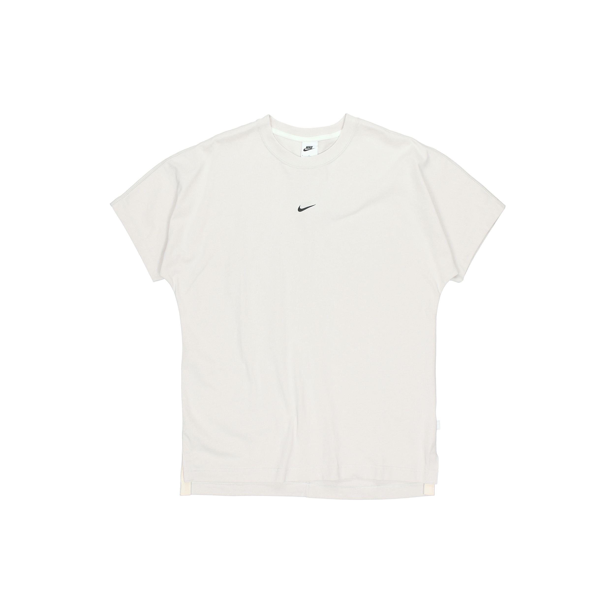 Мужские футболки Nike Sportswear Essentials, экрю, с круглым вырезом, умеренный прямой крой, DD7019-072 M