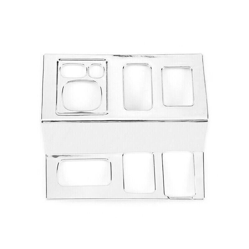 Chrome Headlight Switch Control Frame Trim 1PCS Fit For Toyota Tundra 2014-2021