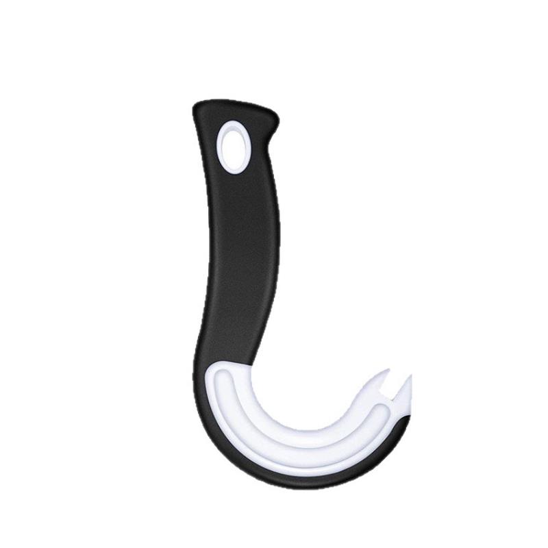 New Design Easy Grip Hook Can Opener Durable Plastic Jar Lid Remover Home Restaurant Kitchen Accessory Party Holiday Gift 6