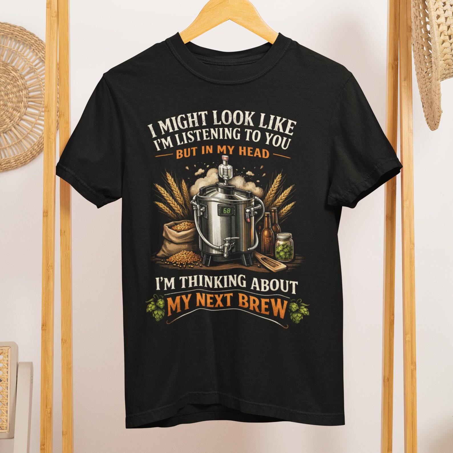 Home Brewing Humor T-Shirt Funny Beer Lover Gift Comfort Colors Tee 2XL