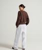 CHAMPION Women'S C-Logo Relaxed Fit Fleece-Lined Sweatpants Light Grey