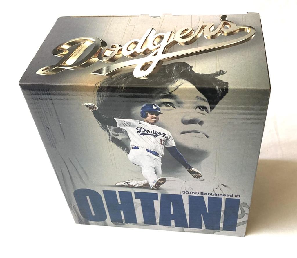 Shohei Ohtani 5050 Commemorative Bubblehead Figure, 50 Stolen Bases Sliding, Dodger Stadium Exclusive Distribution Item, May 15, 2025 [Item]