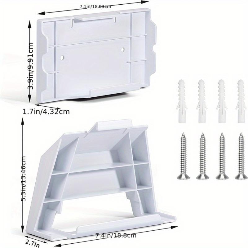 Stabile Kunststoff-Wandhalterung für Star Gen3 Router Effiziente Wärmeableitung Platzsparendes Design