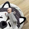 Fox Print Animals Cuddle Play Mat With Soft Fabric For Infant Development And Parentchild Interaction
