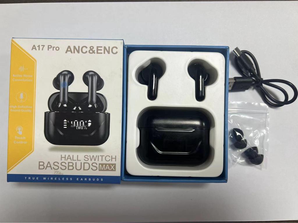 ANC+ENC Dual-Mic Wireless Bluetooth Earbuds with Intelligent Noise Cancellation, Long Battery Life, and Superior Sound Quality