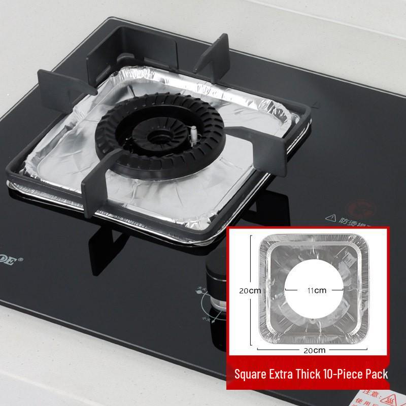 Oil-Proof Gas Stove Protective Mat - Universal Aluminum Foil Cover