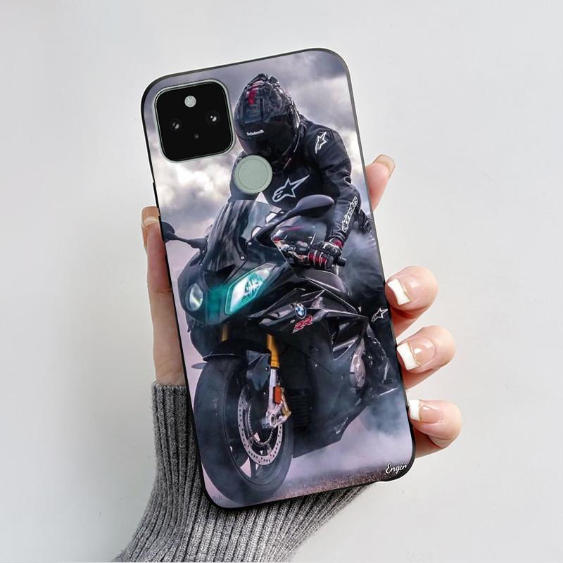 For Google Pixel 5 5A Case Cute Cat Cartoon Love Heart Silicone Soft TPU Back Cover For Pixel 5 5a Shockproof Protective Coque
