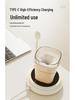 Automatic Magnetic Coffee and Milk Mixer Coaster