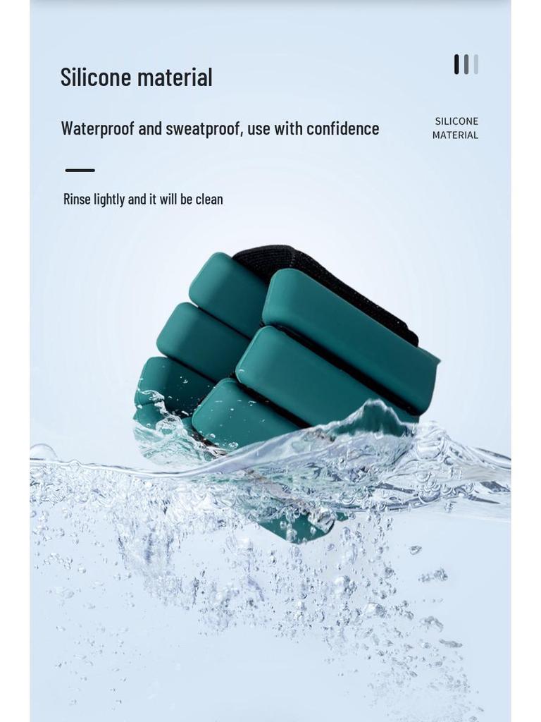 Silikon-Gewichtsarmband für Yoga und Fitnesstraining