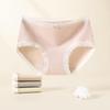 Fenteng Women's 4-Pack Antibacterial Cotton Lace Underwear