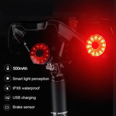 MTB Bike Front Lights USB LED Rechargeable Waterproof Mountain Bike Headlight Bicycle Safety Warning Light Cycling Accessories